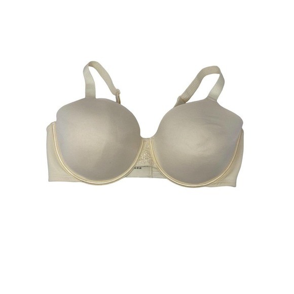 Vanity Fair Bra Size 40DD Beige Full Figure Beauty Back Underwire 76380 NWOT - Picture 2 of 7